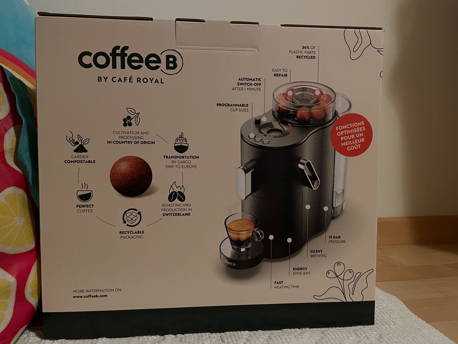 Coffee B Macchine per caffè & Macchine per espresso: Coffee B Globe BRAND NEW still in original packaging – Nuovo e nell'imballaggio originale da Zürich venduto da del_pht2