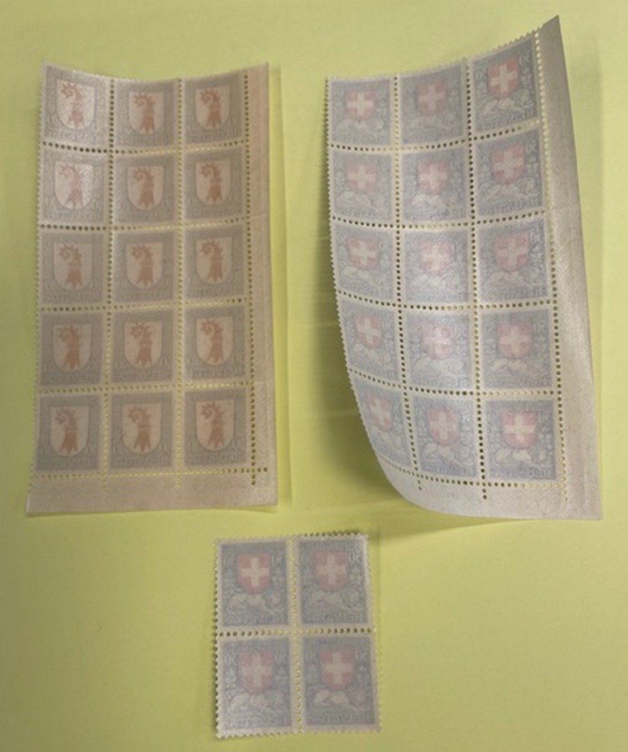 Tous les timbres: Pro Juventute 1926 postfrische 14-er Blocks mit Rand – D'occasion à Sirnach par Melisangi 1