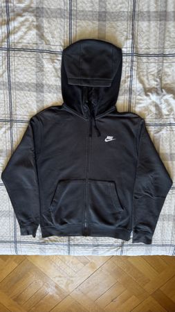 Sweat capuche Nike gris taille M bon état