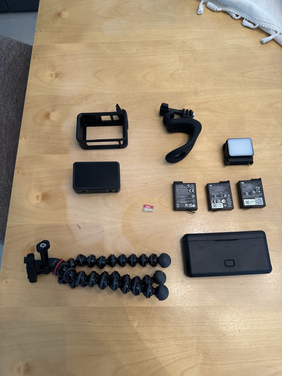 DJI Action Cam: DJI Action 5 Pro Actionkamera Set – Nuovo (secondo la descrizione) da Winterthur venduto da QUEPUU 7