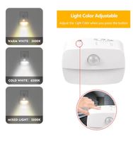 LED Nachtlicht mit Bewegungsmelder – 2er Set | 3 Modi | Auto