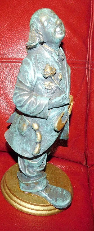 Statuette: Clown von Sonja, H 28 cm – Usato da Villnachern venduto da Schnugelchen 1