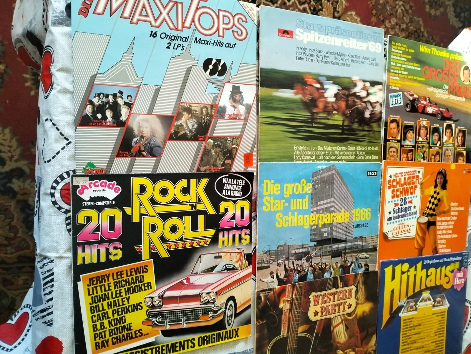 Schallplatten: Sammlung 8 LP's mit Rock/Pop/Schlager/Country – Gebraucht aus Ennetmoos von Billi20 1