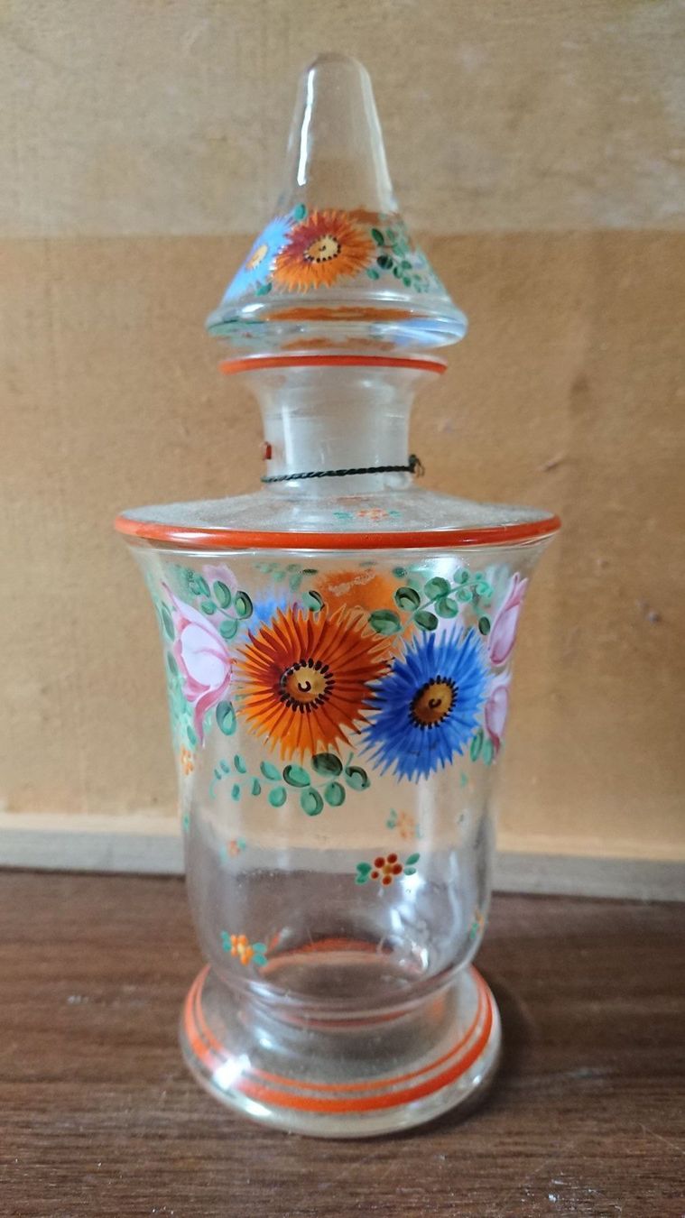Flaconi: Flacons Eau de toilette peints à la main – Usato da Farvagny-le-Grand venduto da LaCaverne 7