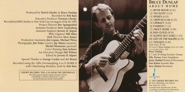 CD: Bruce Dunlap with Billy Drewes, Jamie Haddad, Dan Kolton, – Usato da Unterbäch venduto da jaqila 3