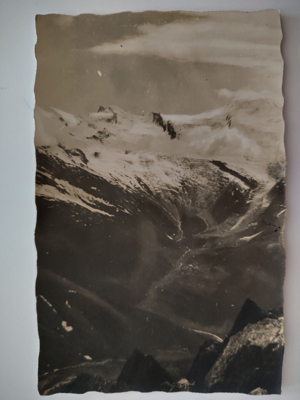 Cartoline postali: Saas-Fee im Wallis um 1920 – Usato da Ohmstal venduto da Lebensfreude05