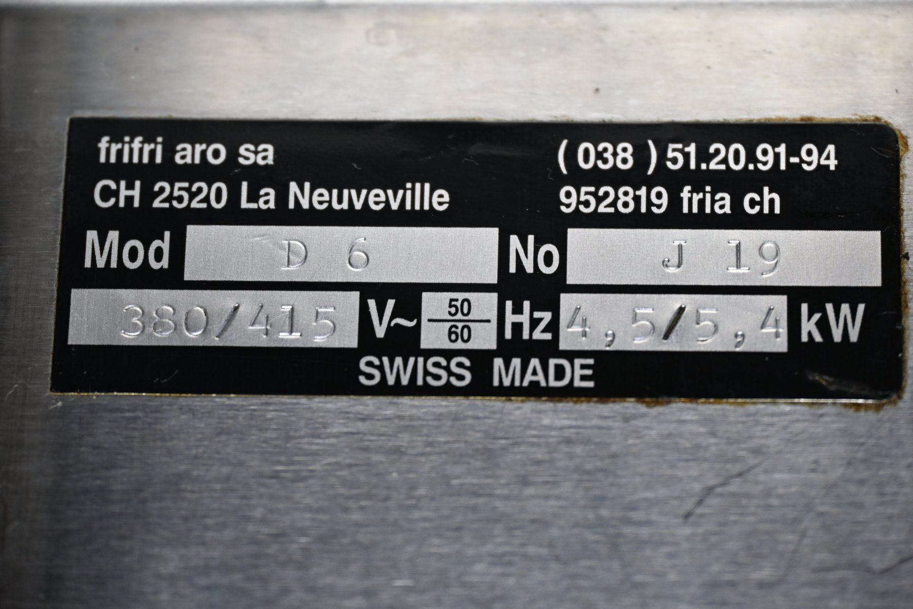 Frifri Elettrodomestici da cucina: Fritteuse 6l - 400V – Usato da Romanshorn venduto da carnivor01 4