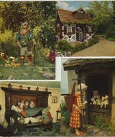 4 Karten, Märchen, Niederheimbach, Deutschland