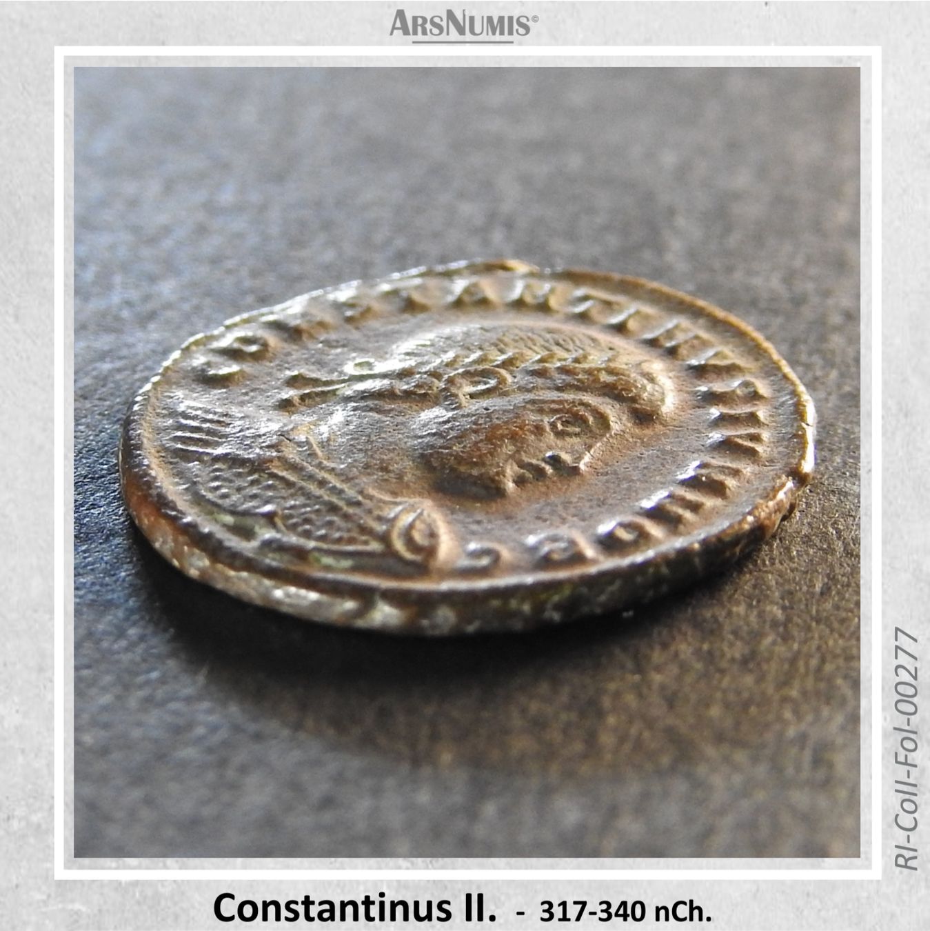 Tutti le monete: Römische Münze - Constantinus II – Usato da Oberwil b. Zug venduto da ArsNumis 2