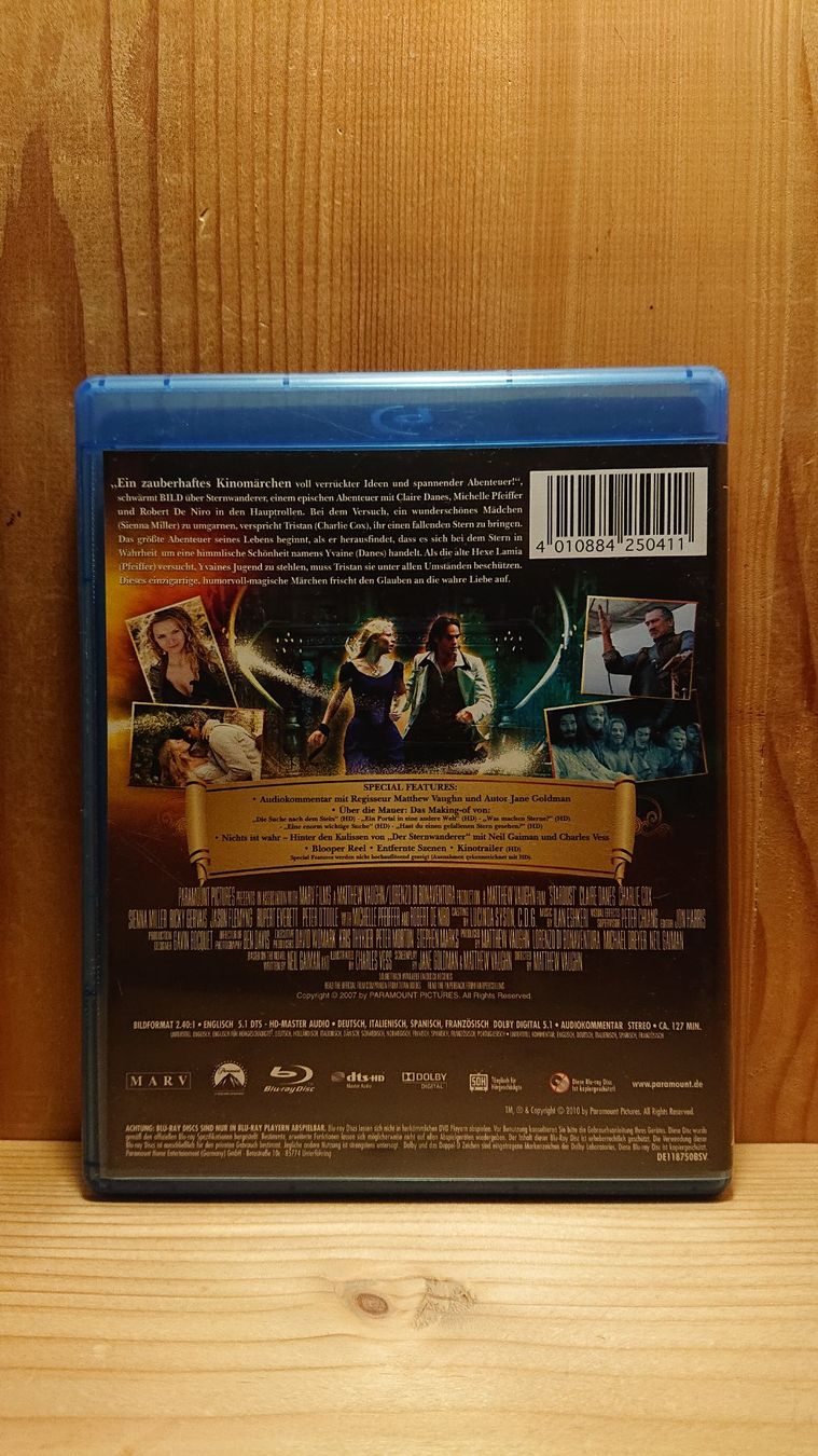 Alle DVDs: DER STERNWANDERER Blu-Ray mit Michelle Pfeiffer – Gebraucht aus Wilderswil von Exebub 1