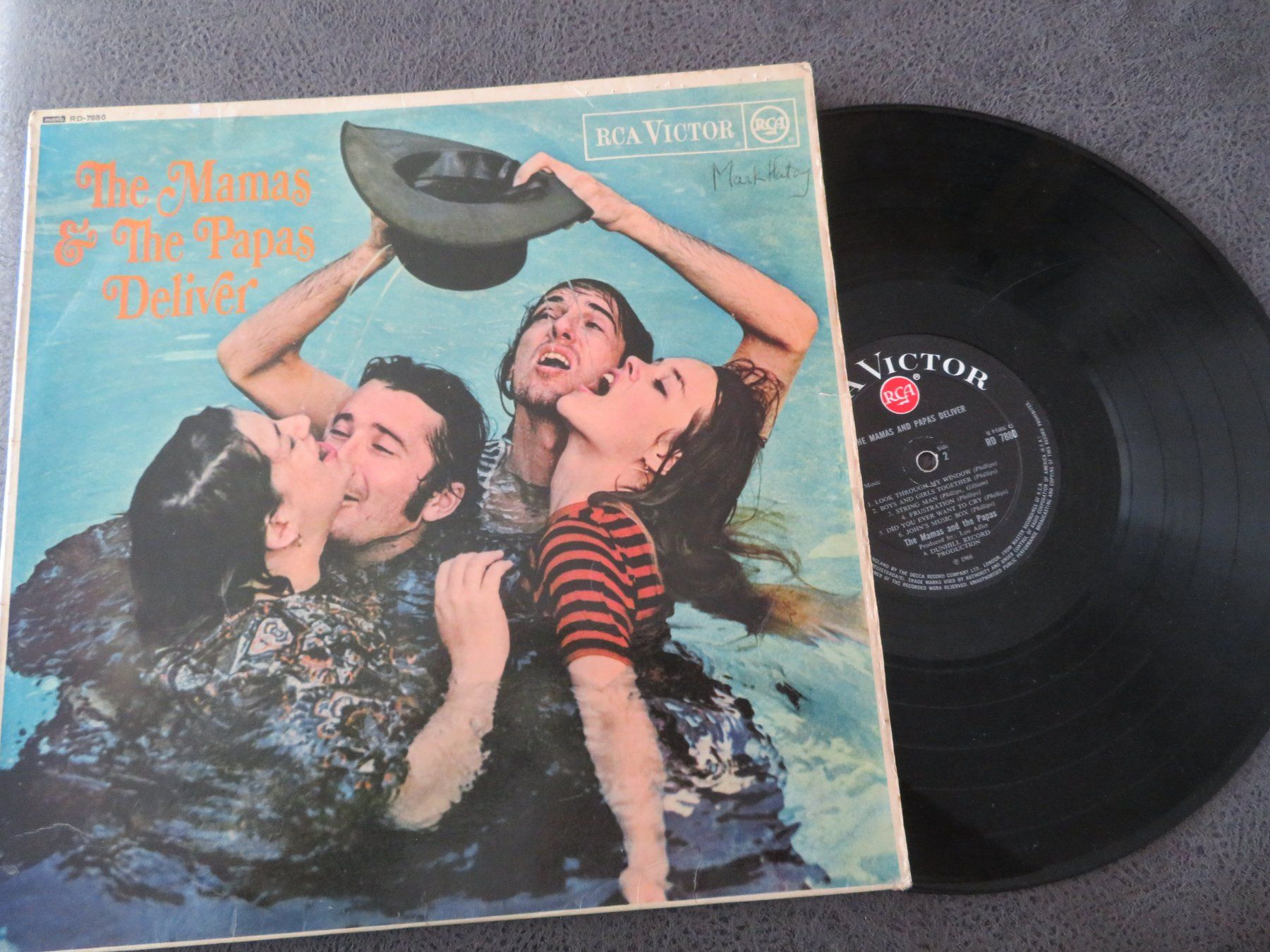 Schallplatten: MAMAS U THE PAPAS DELIVER – Gebraucht aus Zürich von max_cp5f