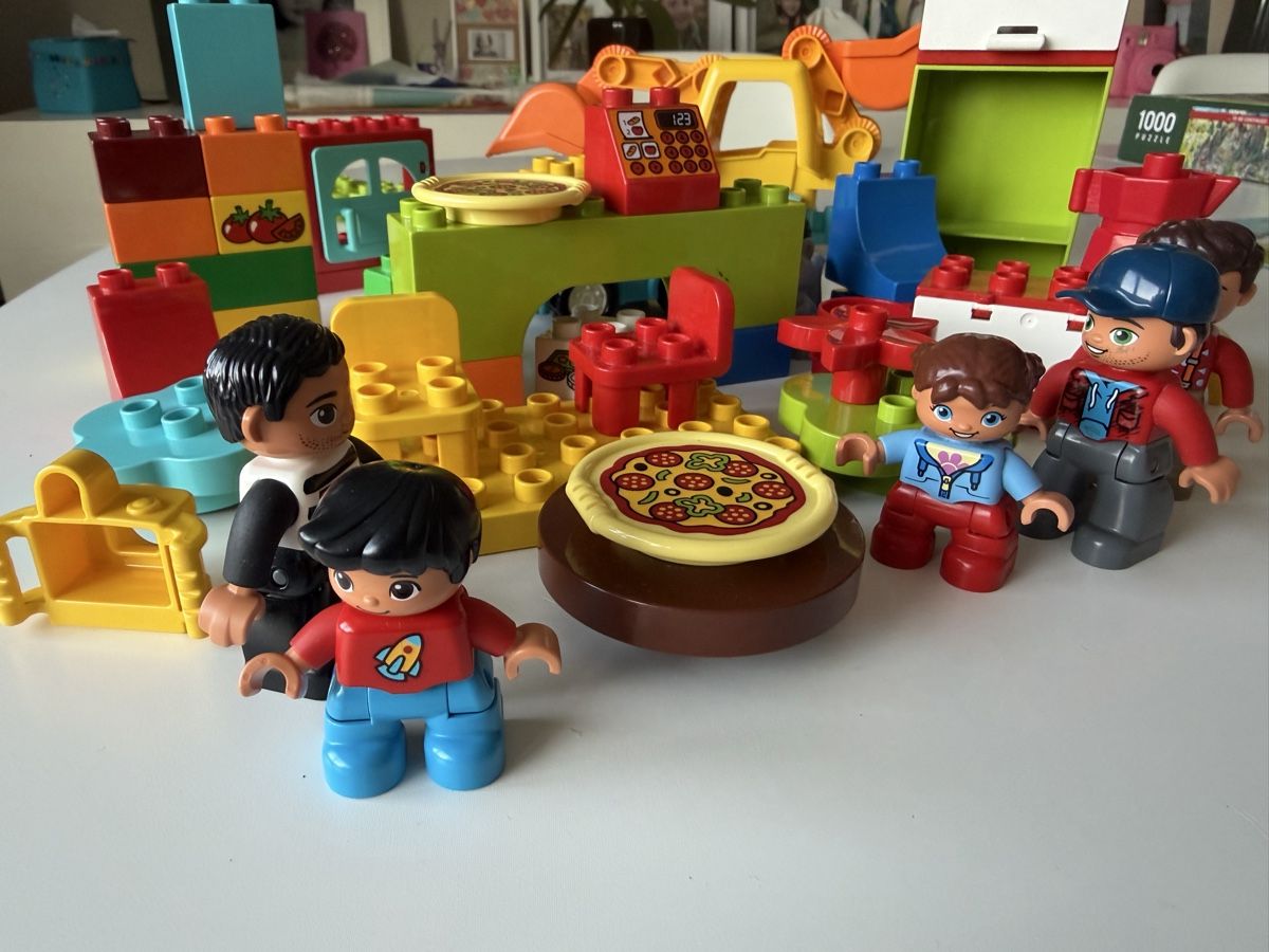 Lego Giocattoli: Duplo Set Pizza – Usato da Meilen venduto da kathrinro