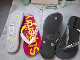 Superdry/Ipanema Flip Flops & Pedi Pflege