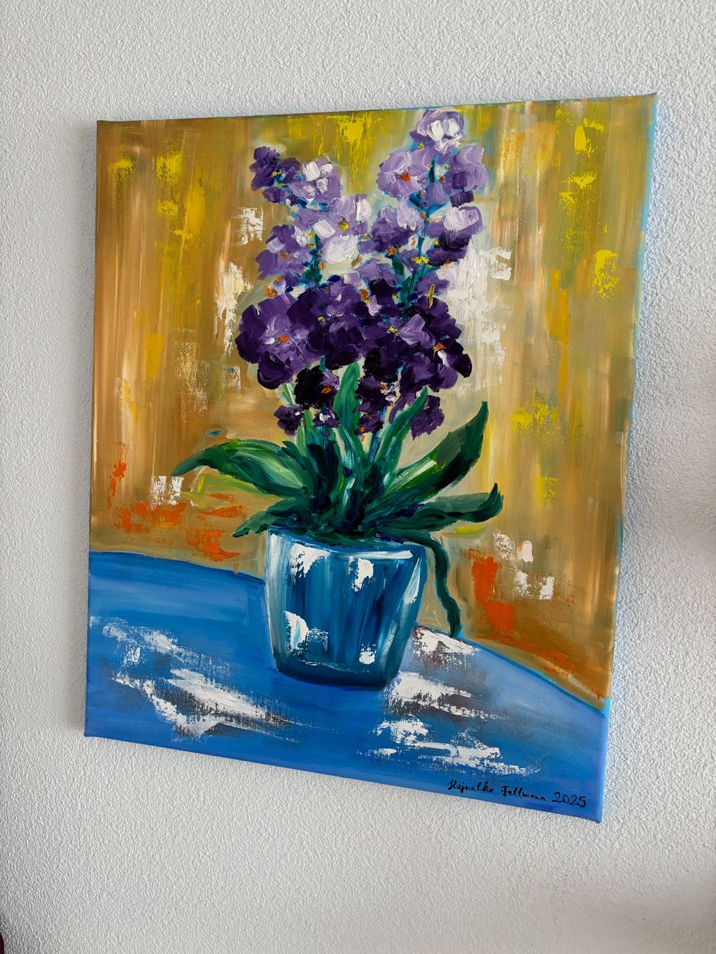 Dipinti: Orchideen - Gemälde – Nuovo (secondo la descrizione) da Cham venduto da Felha 4