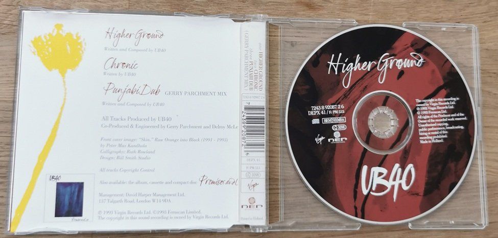 CD: UB40 – Higher Ground  (CD-Single) – Usato da Wilen b. Wollerau venduto da morethanmusic 1