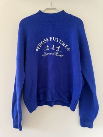 From Future Sweater mit Stickerei Gr. M