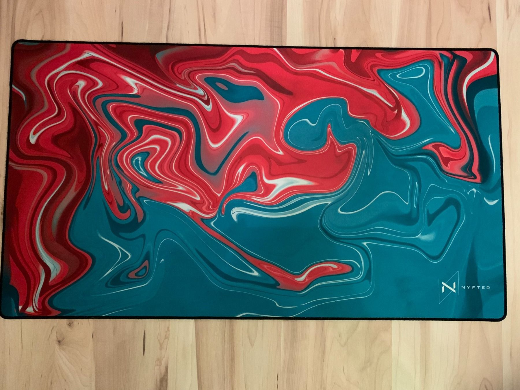 Mausmatten: NYFPAD XXL LIQUID PREMIUM GAMING MOUSEPAD – Gebraucht aus Lausen von
