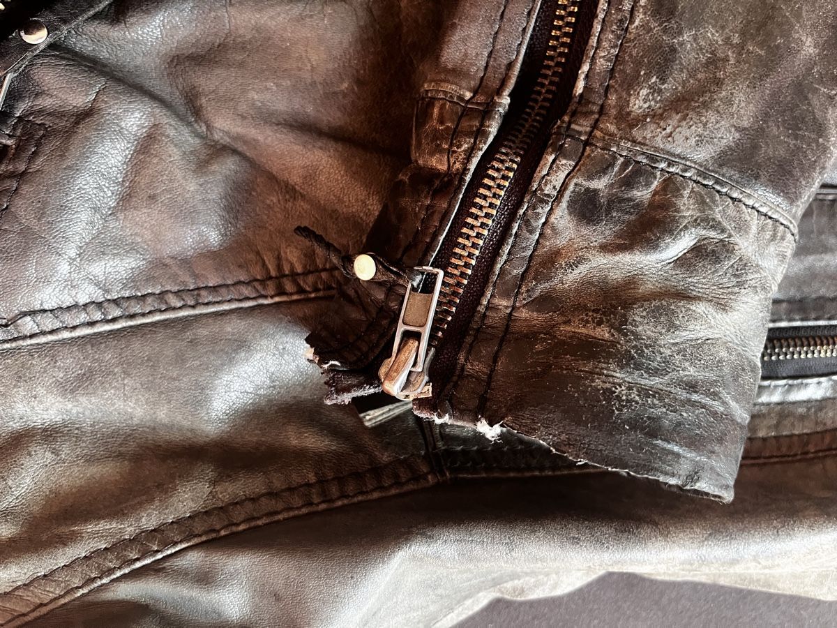 Giacche: Unicorn London Leather Biker Jacket Size 12 – Usato da Zürich venduto da J.Bogdan 3