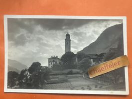 Soglio im Bergell, alte Ansichtskarte, Top Zustand, Rarität