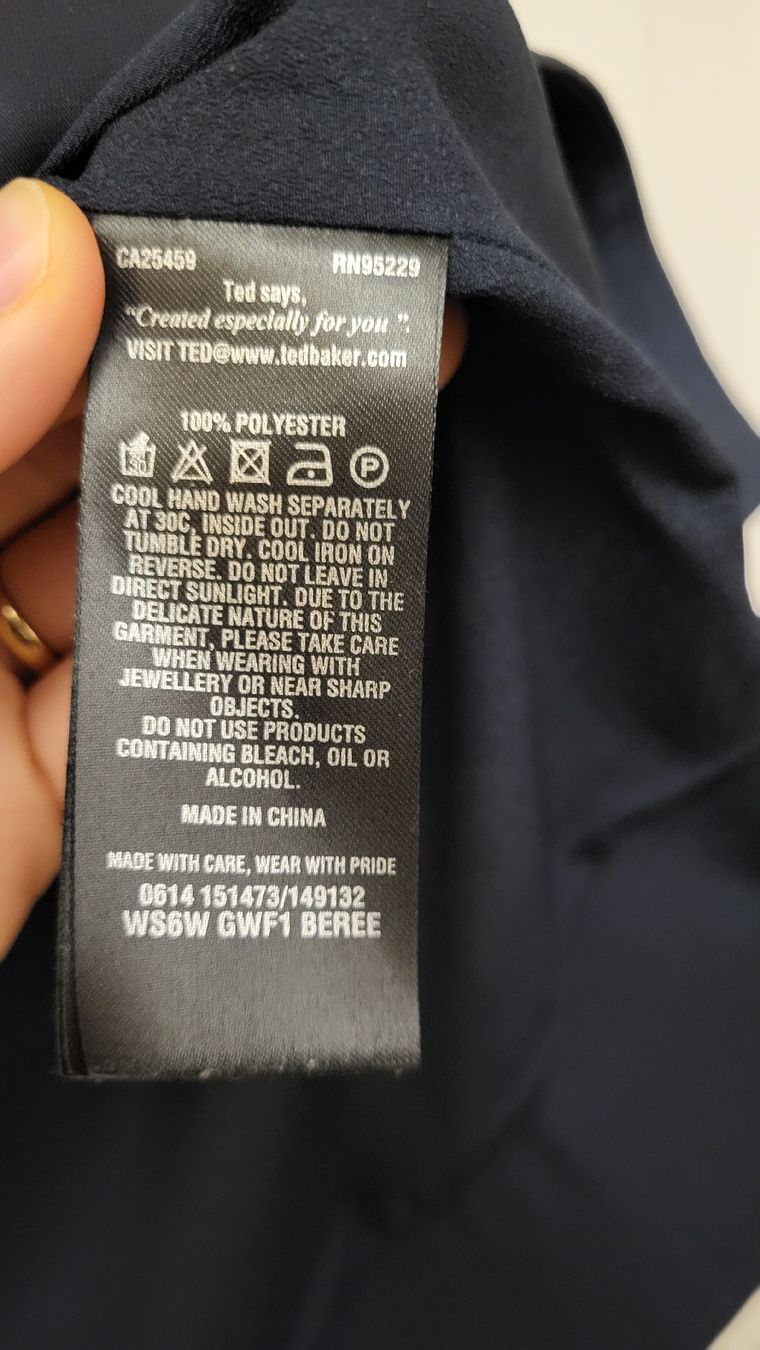 Ted Baker Camicette: Ted Baker Magnolia Blouse Size2 (Gr36/38) – Nuovo (secondo la descrizione) da Zürich venduto da tkind 2