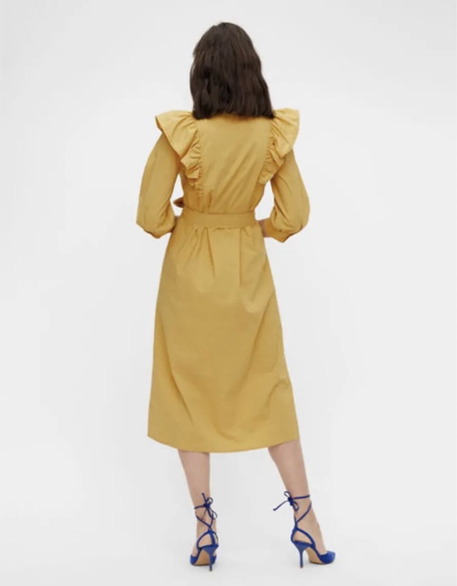 Vestiti: Object Maxikleid mit Rüschen 36 – Nuovo (secondo la descrizione) da Pfaffhausen venduto da Klaras_second_hand 2
