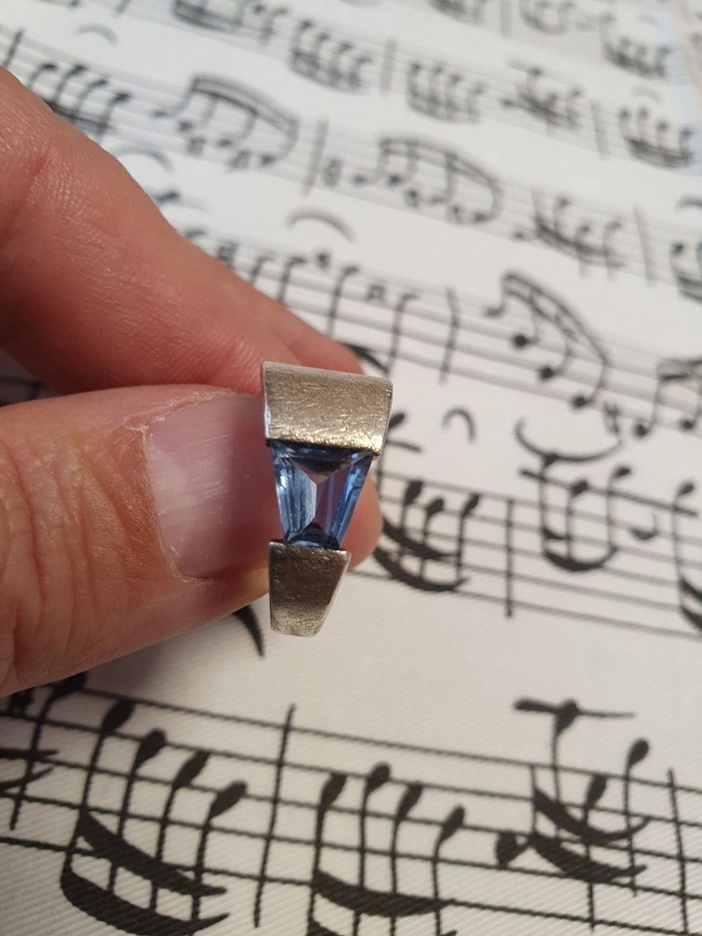 Anelli: Vintage Designer Ring besetzt mit edlem – Usato da Wohlen AG venduto da palmsprings 4