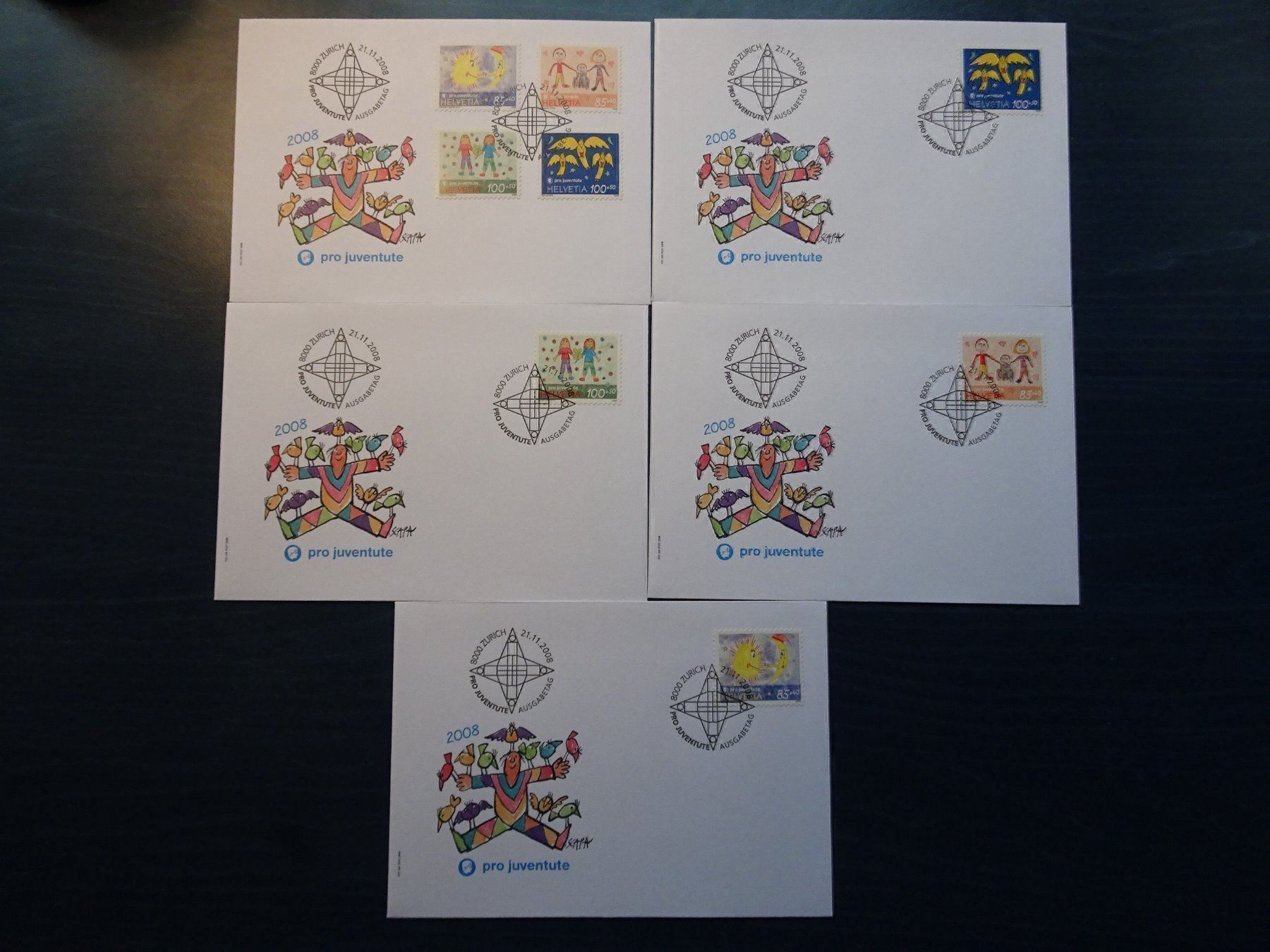 Alle Briefmarken: PJ 2008 – Neu (gemäss Beschreibung) aus Aadorf von Chnorli-Furz