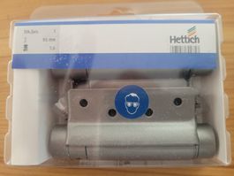 Hettich Pendeltürband grau lackiert 95mm neu