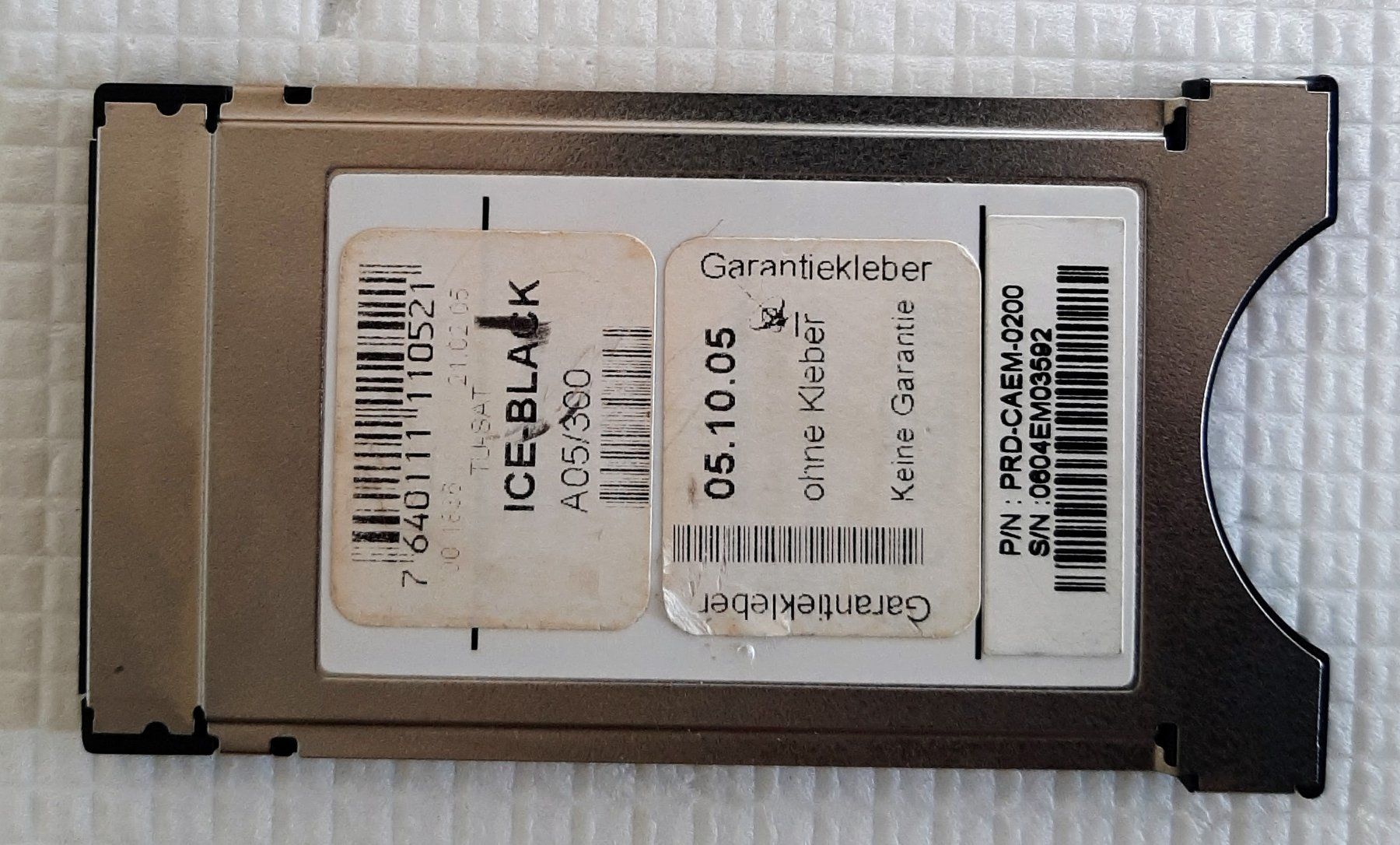 Moduli & Schede di funzione: CI Modul ICECRYPT – Usato da Zürich venduto da Zurich 1