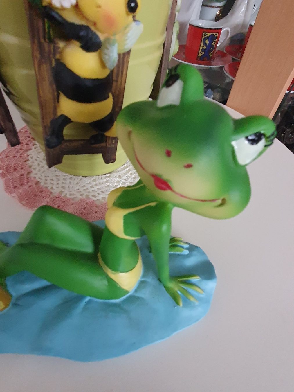 Statuette: Frosch Figur Frau im Bikini – Usato da Klingnau venduto da Fee1960 1