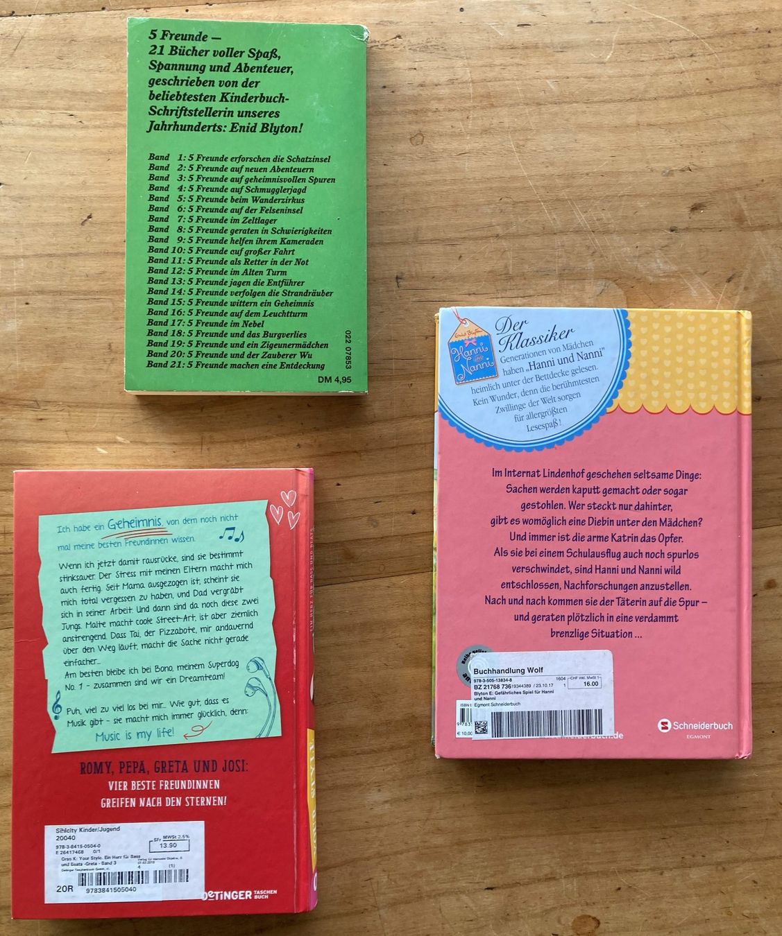 Libri: Hanni & Nanni, 5 Freunde, Greta – Usato da Meilen venduto da ruetiker 2
