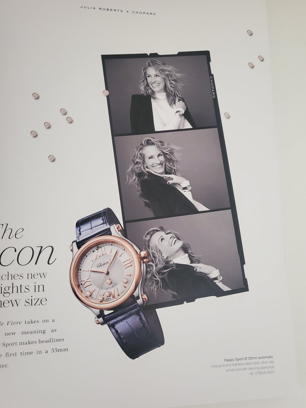Zeitschriften & Magazine: Broschüre  Chopard hapiness I. issue diamonds Julia Roberts – Neu (gemäss Beschreibung) aus Unterägeri von 0alfa0 6