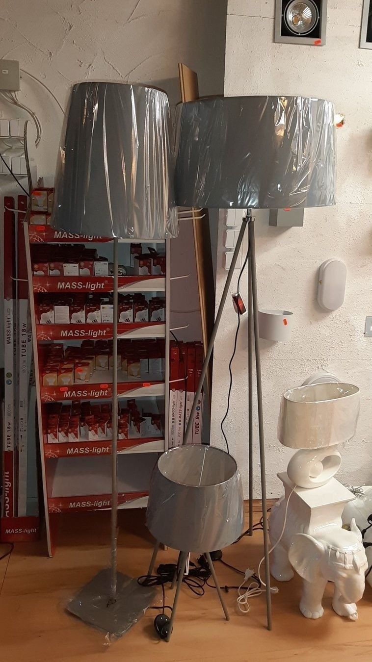 Lampen: Idea Set Stehlampe+Tischlampe Grau – Neu und originalverpackt aus Lachen SZ von ANDDUS-MASSLIGHT 6