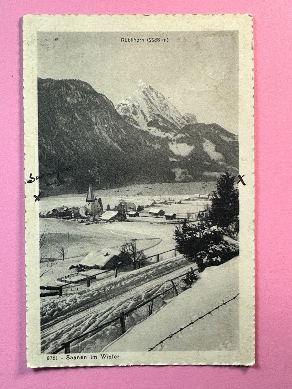 Cartes postales: Saanen im Winter – D'occasion à Steg VS par _vinci_