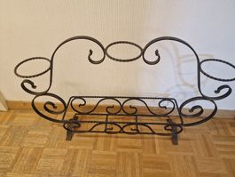 Support de jardinière en fer forgé  ancien