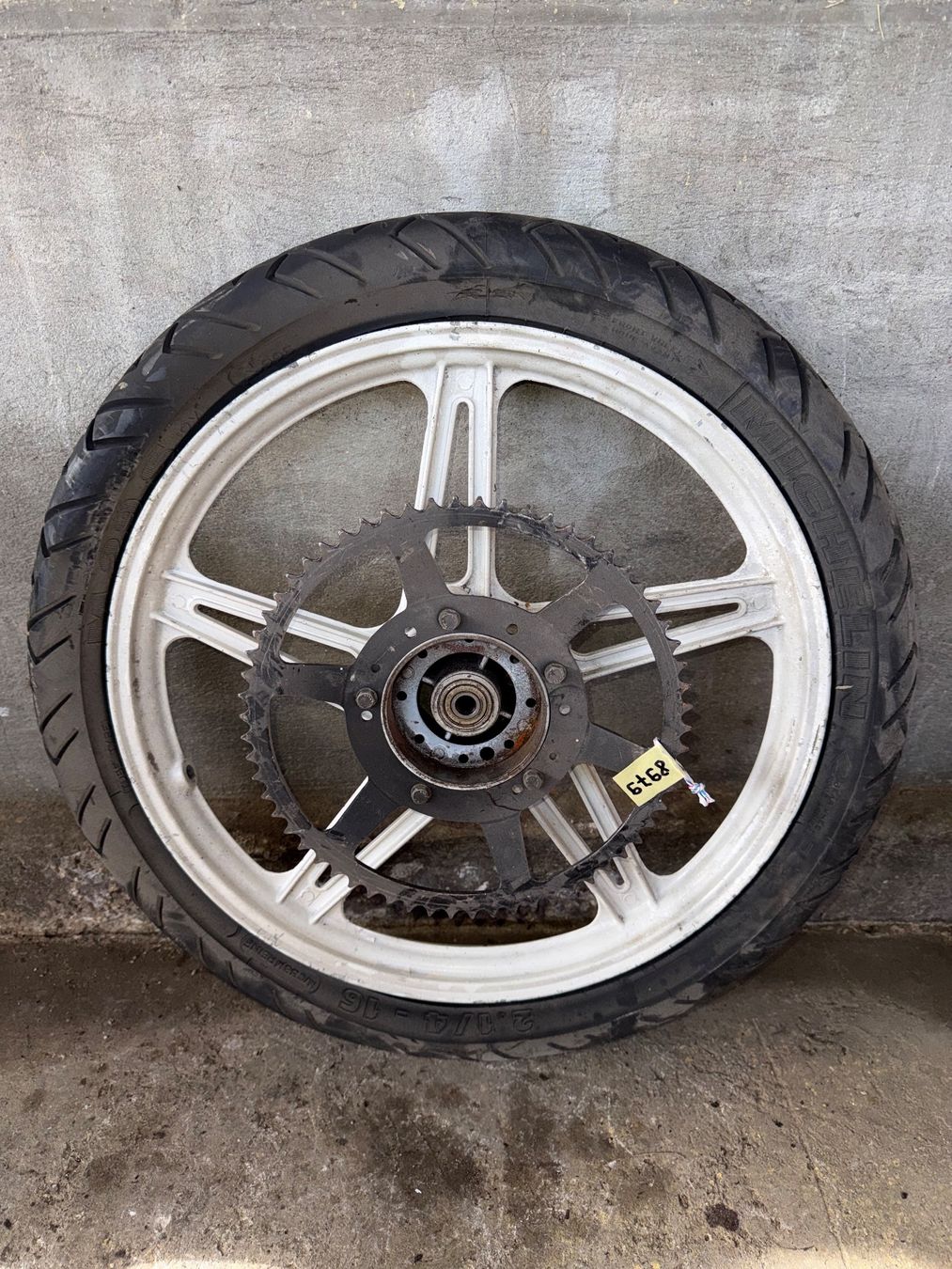 Puch Parti ricambio per ciclomotori: Mofa Gussfelgen Hinterrad 16 Zoll – Difettoso da Fahrni b. Thun venduto da berger_tuning34