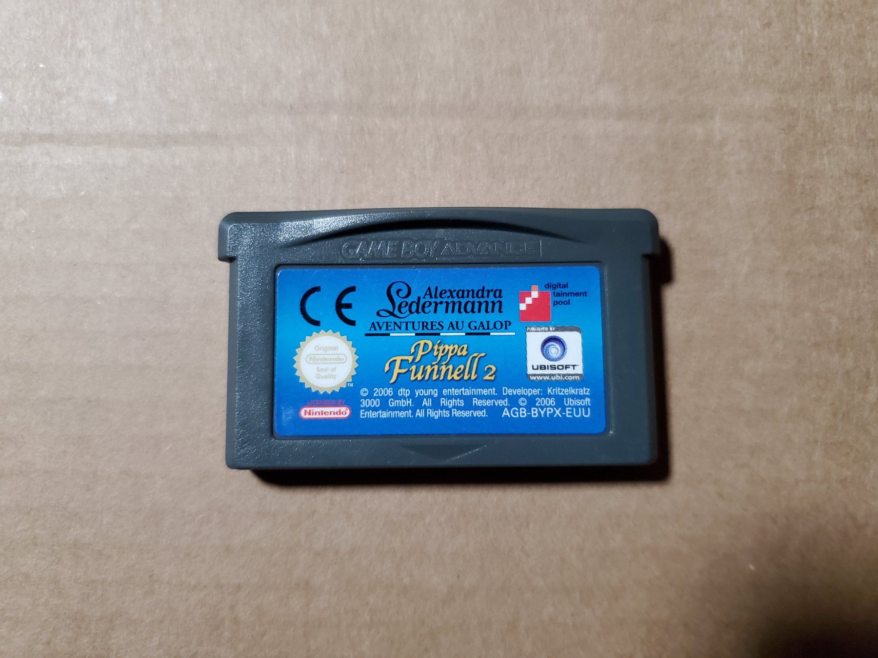 Nintendo Giochi: Alexandra Ledermann Aventures Au Galop GameBoy Advance – Usato da Sion venduto da Audrey2780