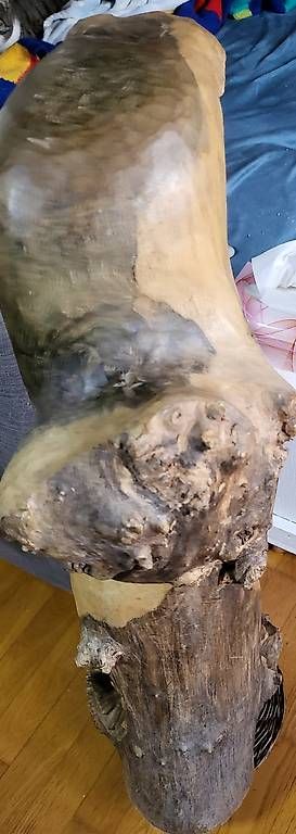Sculture & Statue: Wunder schöner geschnitzter Budda vergoldet – Usato da Reigoldswil venduto da Gigelino 1