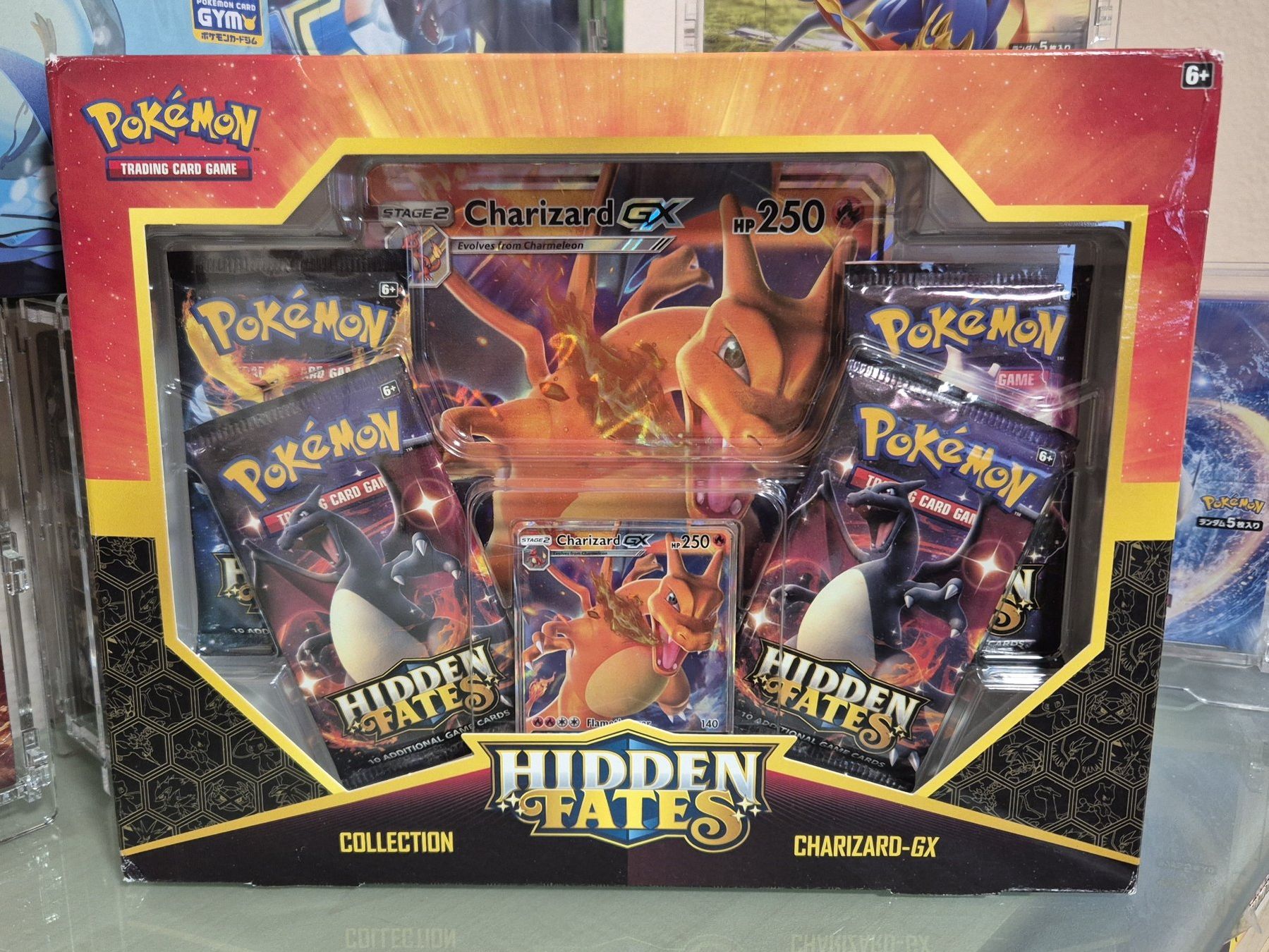 Pokémon Carte collezionabili: Pokémon Hidden Fates Charizard GX Collection Box Eng. 2019 – Nuovo (secondo la descrizione) da Aesch BL venduto da bigboystoy