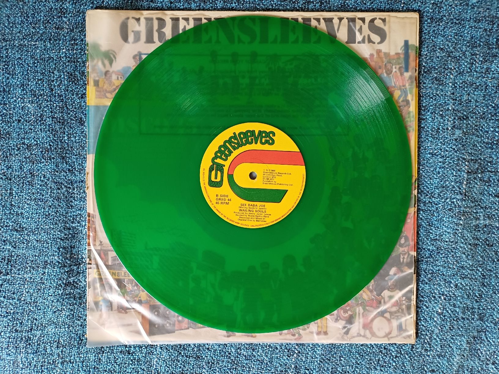 Dischi in vinile: Michael Prophet "Help them please"/Wailing Souls Maxi45t – Usato da Begnins venduto da Drastic-Sound 4