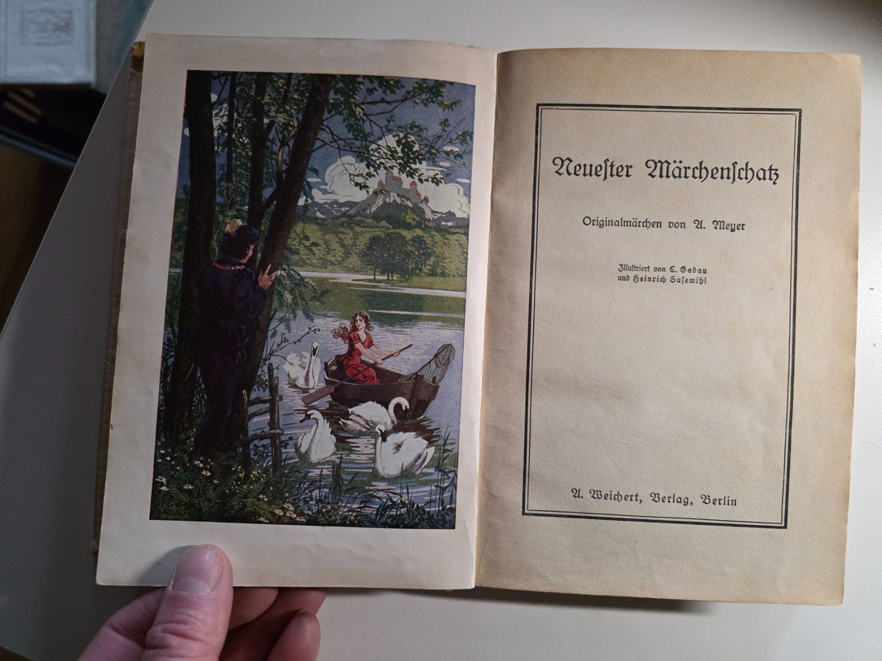 Libri: Neuester Märchen Schatz - A . Meyer - um 1921 – Usato da Walterswil BE venduto da Lonitti 2