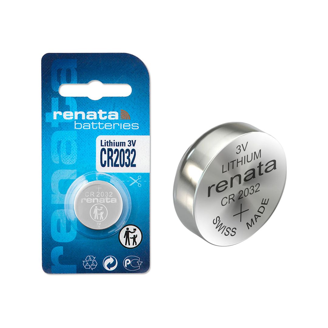 Caricatori & Batterie: Renata CR2032 Lithium Knopfzellenbatterie - 3 Stk. – Nuovo e nell'imballaggio originale da Meilen venduto da DillyTecH 2
