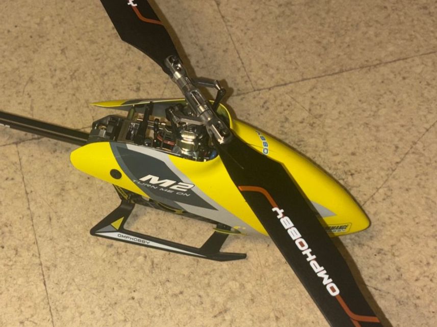 Omphobby Modellismo RC: OMP M2 Helikopter – Usato da Winterthur venduto da maximentus