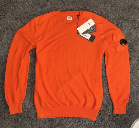 C.P. Company Pullover orange Grösse 50 neu mit Etikett