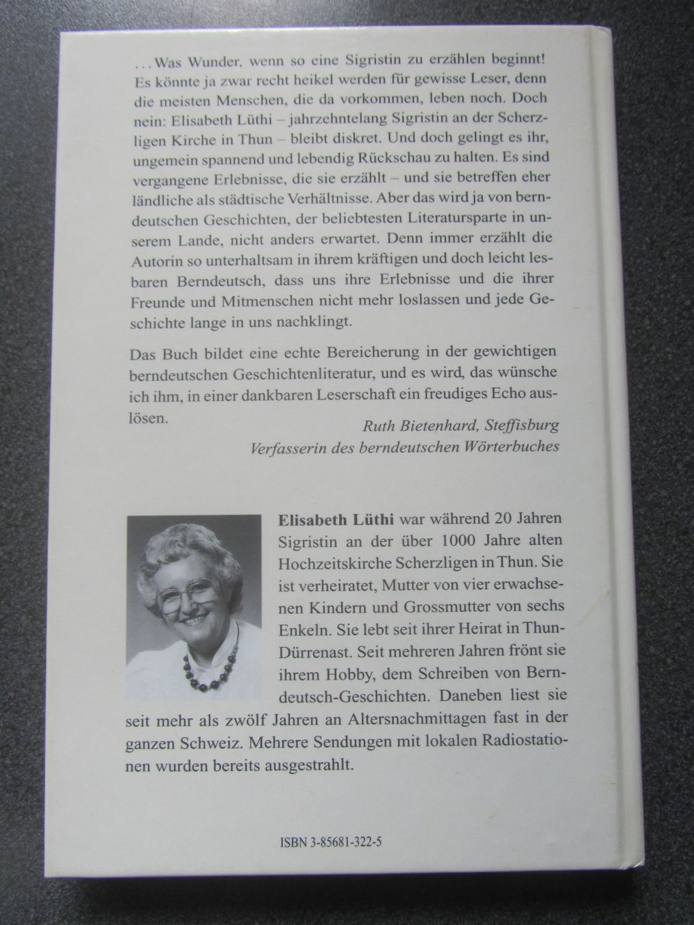 Libri: Elisabeth Lüthi:  Em Liebgott sy Putzfrou – Usato da Seengen venduto da mikelele 3