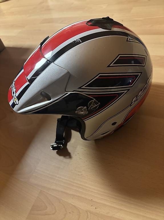 Caschi & visiere: Casque de moto trial HEBO – Usato da Evionnaz venduto da roh_l5yz