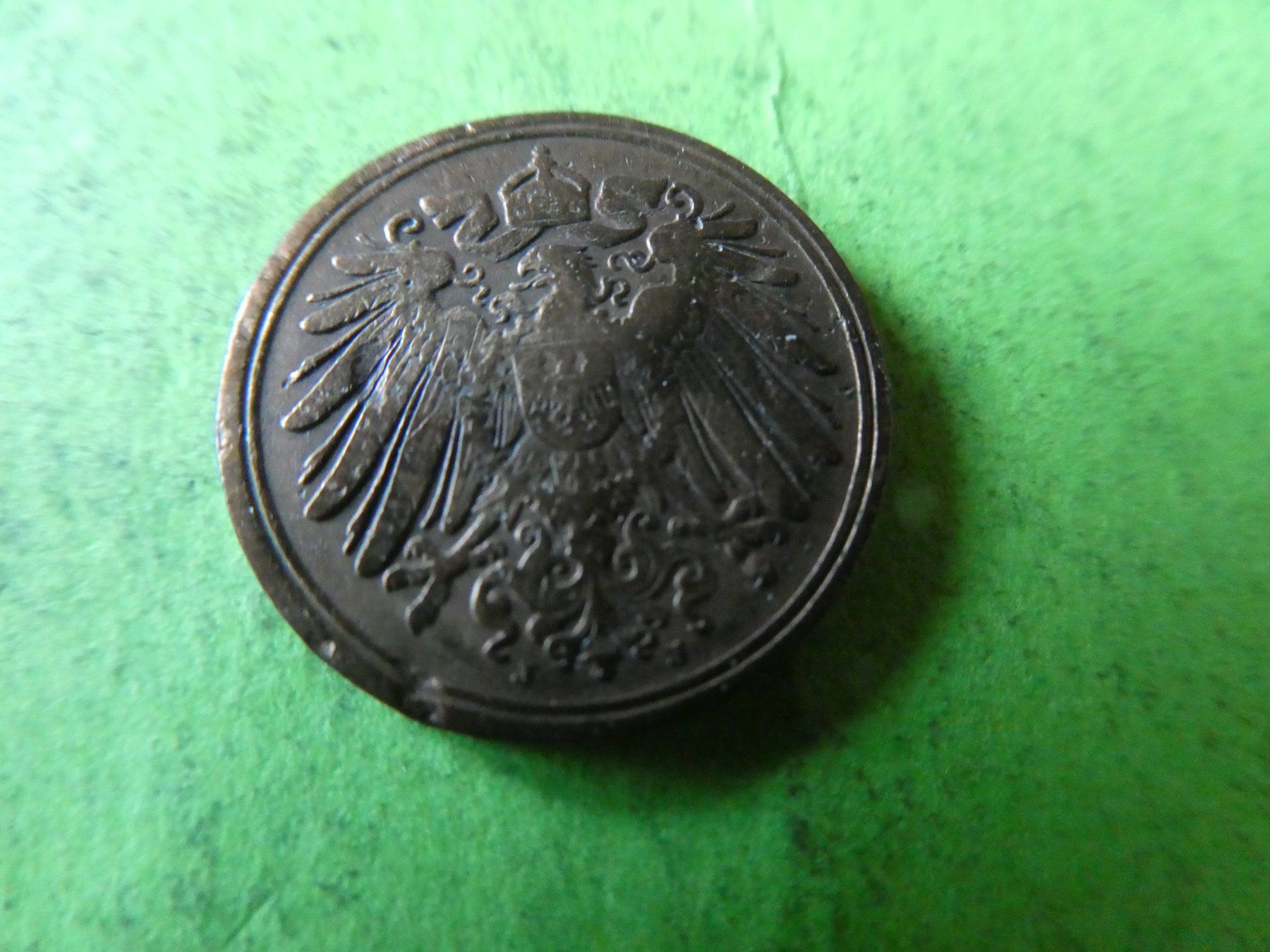 Tutti le monete: Dt. Reich 1903 J, 1 Pfennig – Usato da Hinterforst venduto da Rohusri 1