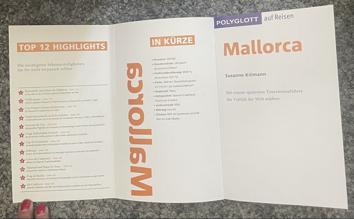 Libri: Mallorca Reiseführer von Polyglott - Top Zustand! – Nuovo (secondo la descrizione) da Au ZH venduto da Jaggy4 2