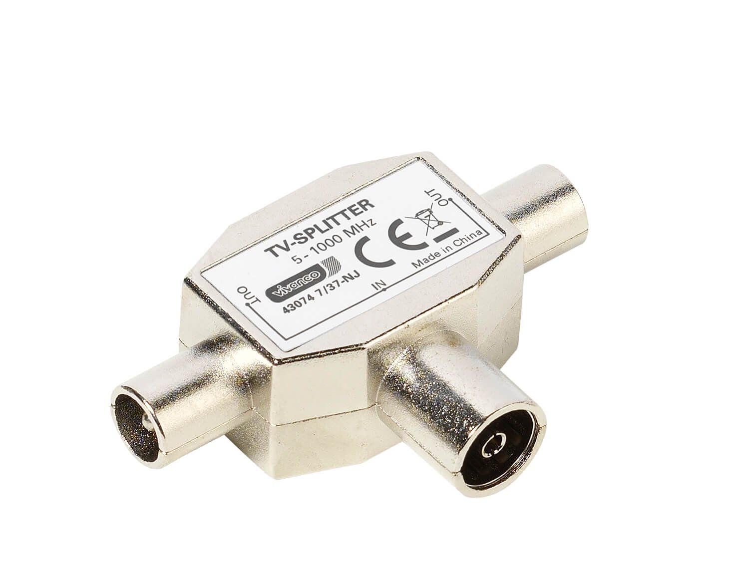 Unità & Adattatore: TV - Zweifachverteiller / Splitter – Nuovo e nell'imballaggio originale da Humlikon venduto da GX30 1