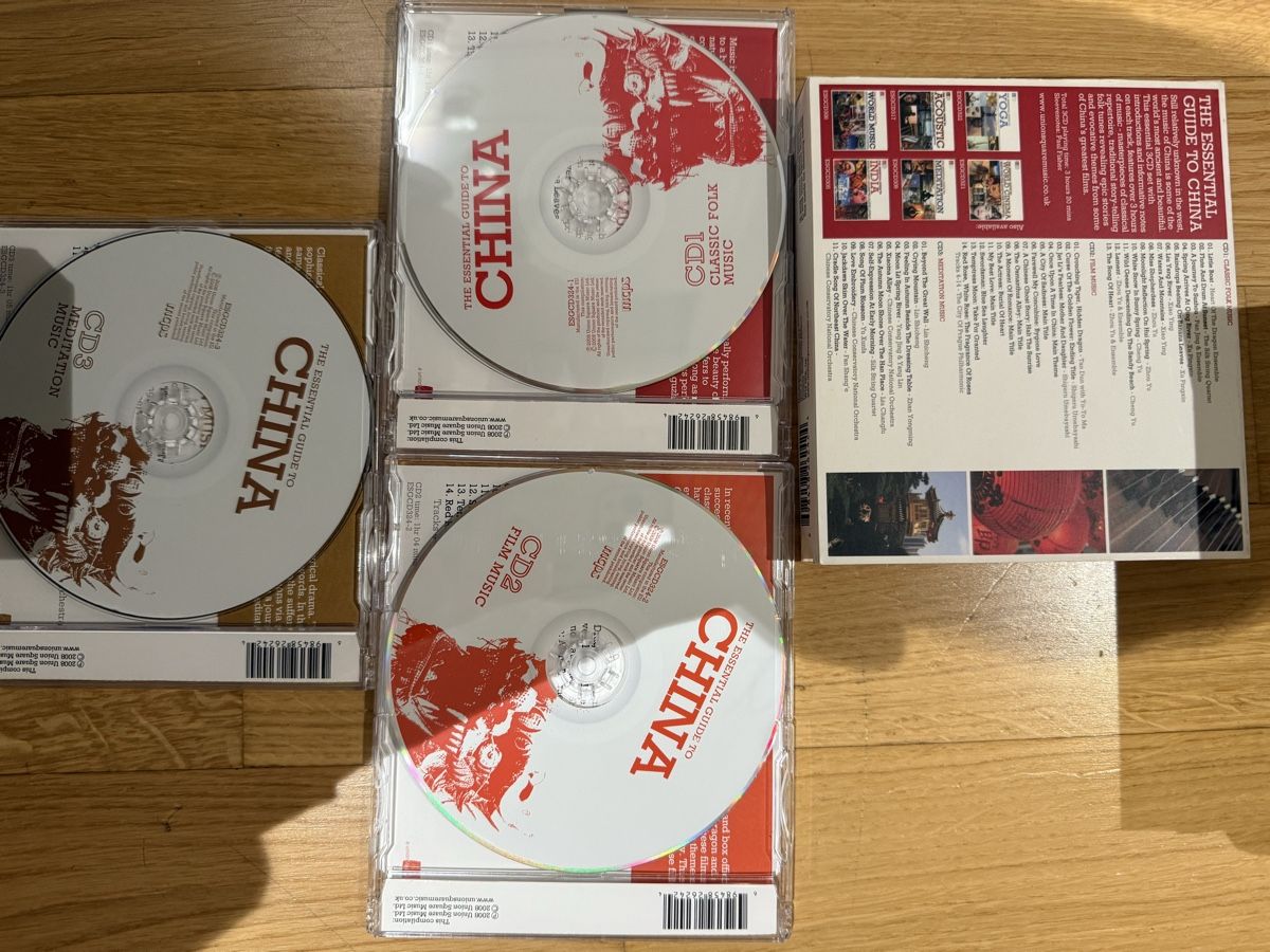 CD: China 3 CD‘s NEU – Nuovo e nell'imballaggio originale da Rotkreuz venduto da SpitfireSG 2